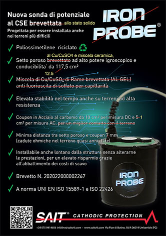 SONDA DI POTENZIALE IRON PROBE REVERSE
